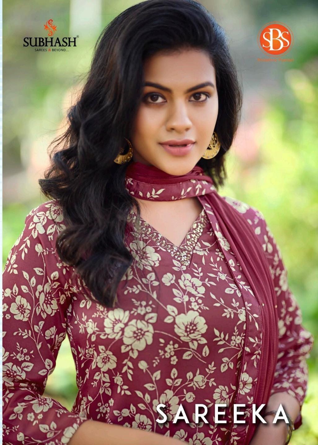 Sareeka By Sbs Jam Satin Printed Kurti With Bottom Dupatta Wholesale Price In Surat